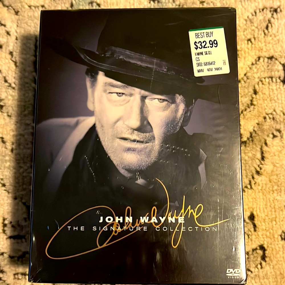 The John Wayne Signature Collection containing 4 DVDs! New!